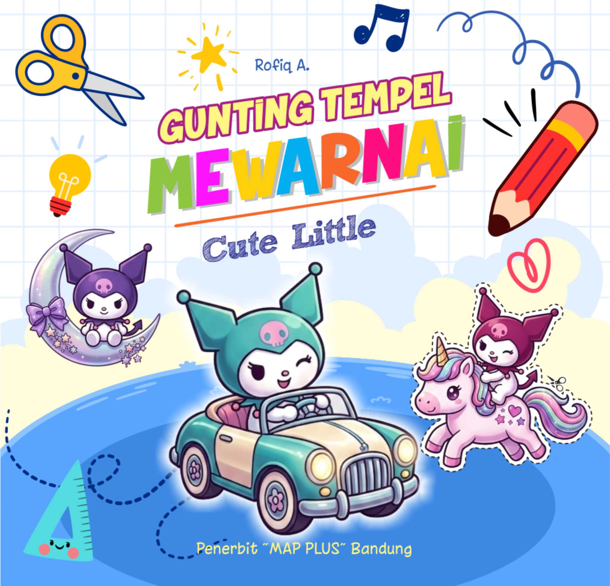 GUNTING TEMPEL MEWARNAI Cute Little