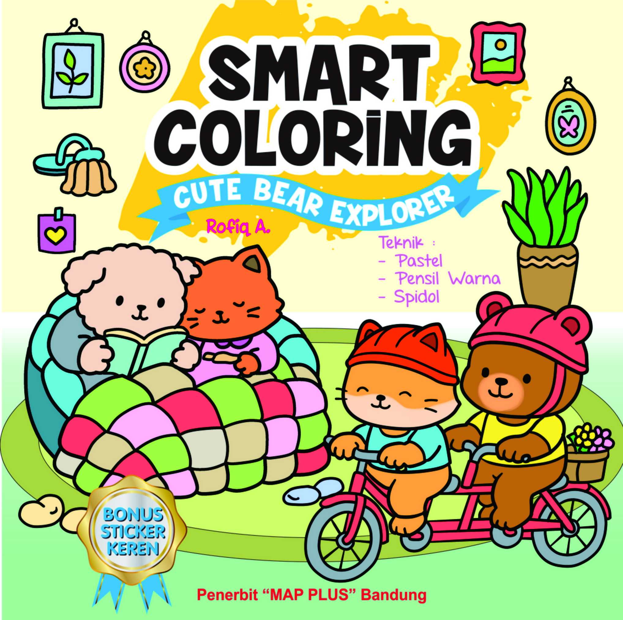 SMART COLORING CUTE BEAR EXPLORER